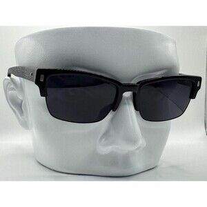 Vintage Y2K Sunglasses | NOS | Chunky Style Black Shades | Grey Sun Lens